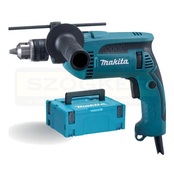 MAKITA HP1640J ÜTVEFÚRÓ 680W FORD:0-2800/p 1,5-13mm FOG. +KOFFER