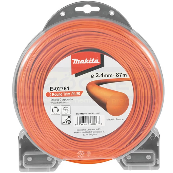 MAKITA E-02761 DAMIL D2.4 FŰKASZÁHOZ 87M/CSOMAG KEREK NARANCS