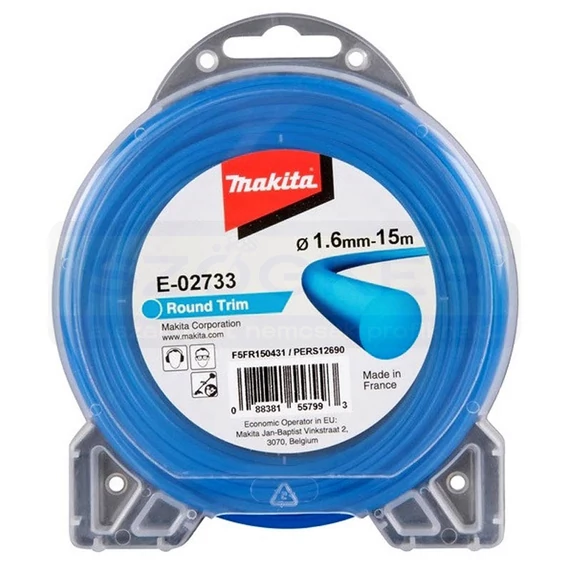 MAKITA E-02733 DAMIL D1.6 FŰKASZÁHOZ 15M/CSOMAG KEREK KÉK