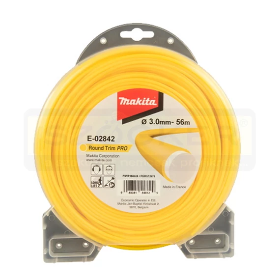 MAKITA E-02842 DAMIL D3.0 FŰKASZÁHOZ 56M/CSOMAG KEREK SÁRGA