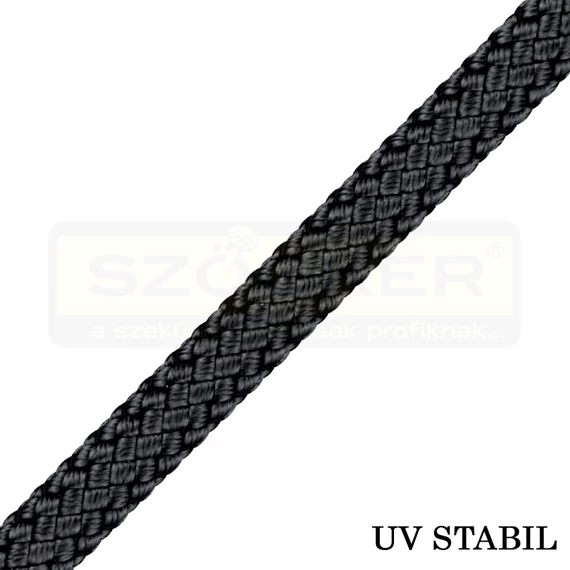FONATOLT KÖTÉL UV STABIL D3 FEKETE POLIÉSZTER TB:190KG IMPORT