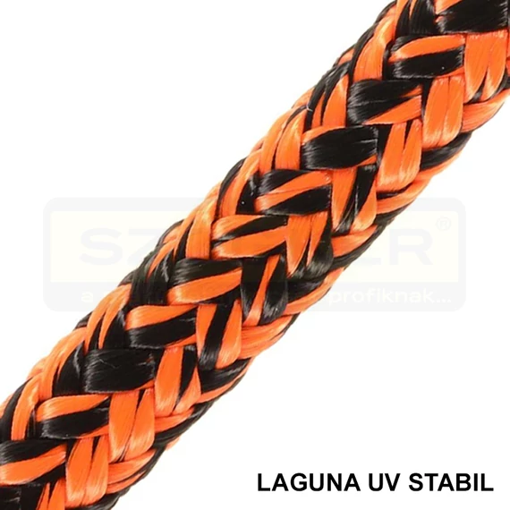 LAGUNA KÖTÉL UV STABIL D06 FEKETE-NEONNARANCS TB:980KG MAGYAR