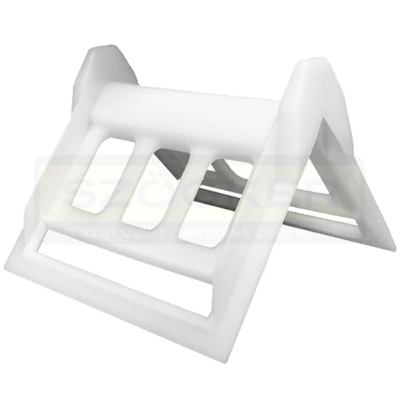 ÉLVÉDŐ RAKOMÁNYRÖGZÍTÉSHEZ MŰANYAG-FEHÉR 85mm/135*135mm POLYTEX-KETTENFIX