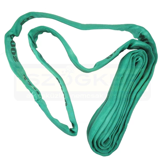 KÖRKÖTÉL (EMELŐHUROK) IRS20 ZÖLD 2/4m 2T POLYTEX