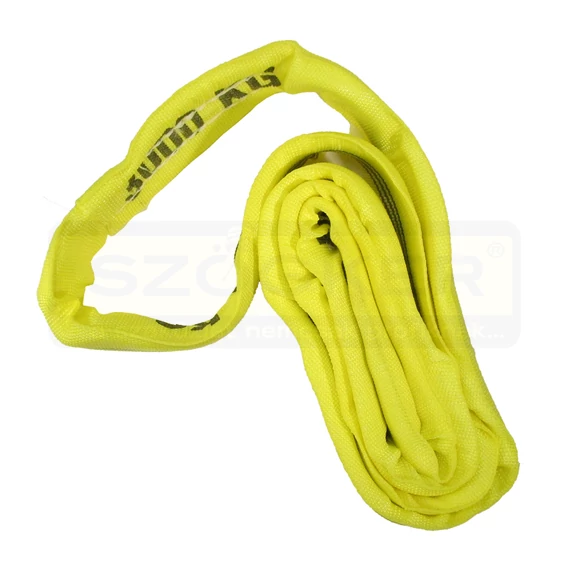 KÖRKÖTÉL (EMELŐHUROK) IRS30 SÁRGA 1,5/3M 3T POLYTEX