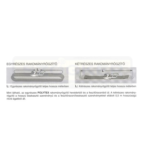 RAKOMÁNYRÖGZÍTŐ EGYRÉSZES RÓZSA 4M/0.25T CSATOS HOB POLYTEX KS500