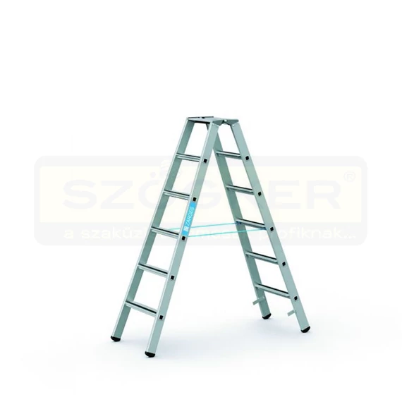 ZARGES 41308 PEREMEZETT ÁLLÓLÉTRA 2*8 FOKOS SAFERSTEP B (DIN EN 131)
