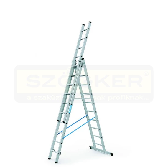 ZARGES 41538 LÉTRA HÁROMRÉSZES 3x8 FOK SKYMASTER X (Z500) IPARI ALU