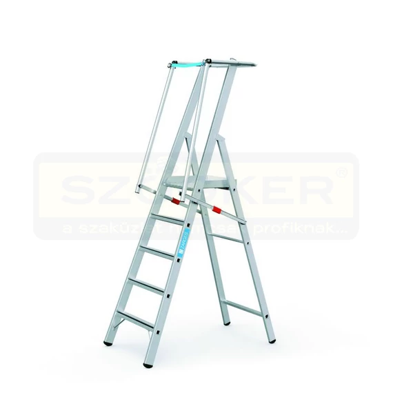 ZARGES 41672 DOBOGÓS LÉTRA +KAPASZKODÓ 2FOK ZAP SAFEMASTER S (Z600)