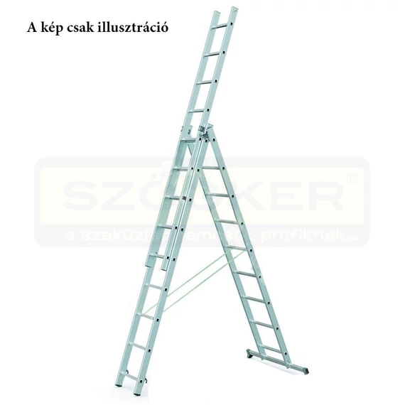 ZARGES 48923 TÖBBFUNKCIÓS LÉTRA 3*10FOK ABRU WERNER
