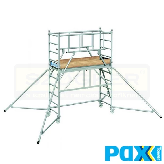 ZARGES 53522 PAX ÁLLVÁNY S-PLUS 1T-2 CSOMAG MUNKA.M:3,55m,ÁLLVÁNY.M:2,65m