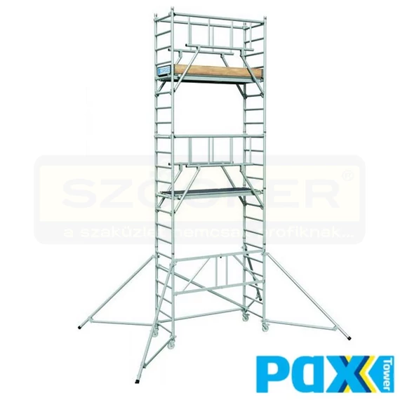 ZARGES 53525 PAX ÁLLVÁNY S-PLUS 1T-5 CSOMAG MUNKA.M:6,55m,ÁLLVÁNY.M:5,65m