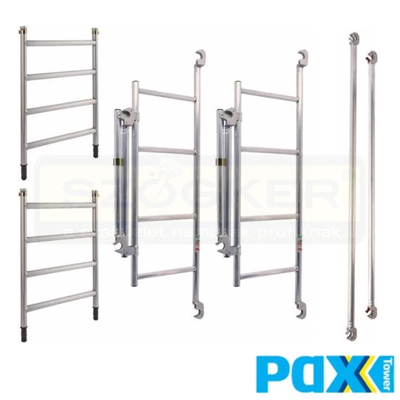 ZARGES 53558 PAX TOWER S-PLUS 1T 1M KIEG.CS 1M KERET,MEREVÍTŐK,KORLÁT