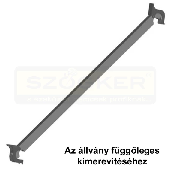 ZARGES 44420 ÁTLÓS MEREVÍTŐ 1.5M ÁLLVÁNYHOZ MODULMASTER 1800mm HOSSZÚ
