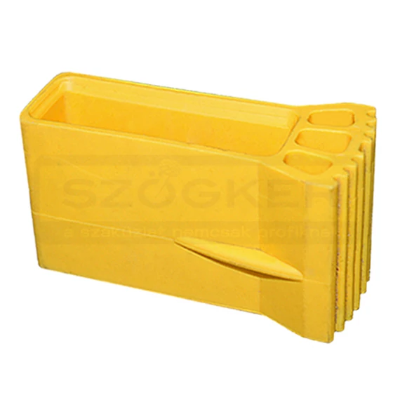 ZARGES 5023120 TALPSAPKA GERENDÁHOZ SÁRGA 20 X 67mm