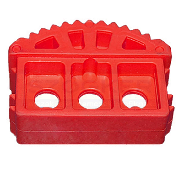 ZARGES 5023020 LÉTRALÁB-DUGÓ PIROS 55*20 MM