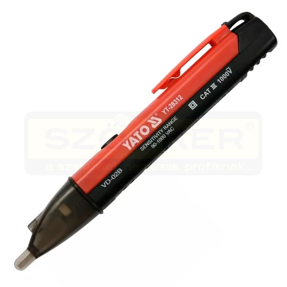 YATO 28312 FÁZISKERESŐ CERUZA 90-1000V,ÉRINTÉSMENTES,