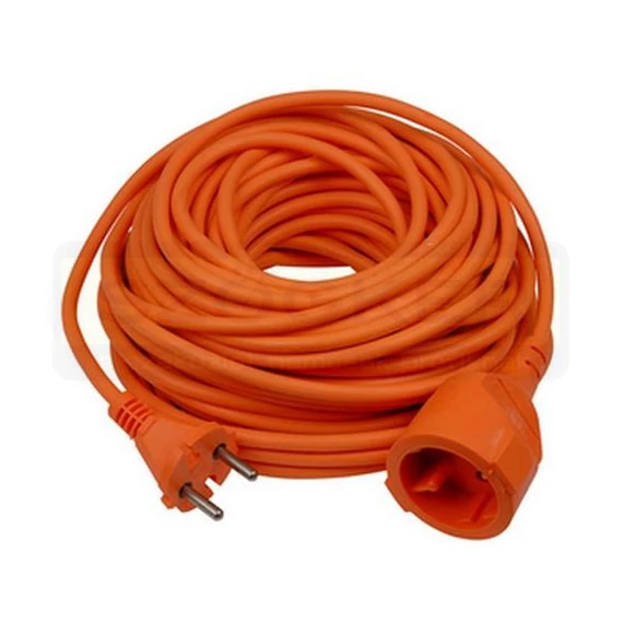 KÁBEL HOSSZABBÍTÓ LENGŐ 20M FÖLDELT NARANCS3*1.5mm HOME NV 2-20/OR/1,5