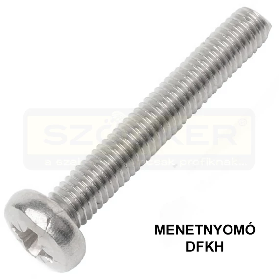 MENETNYOMÓ CSAVAR DFKH M5*25 DIN 7500C HG. IMPORT