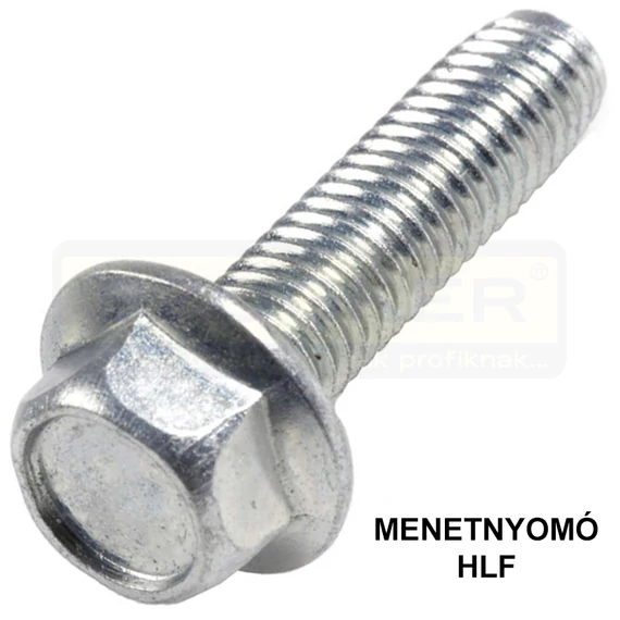 MENETNYOMÓ CSAVAR HLF M8*16 DIN 7500D HG. IMPORT