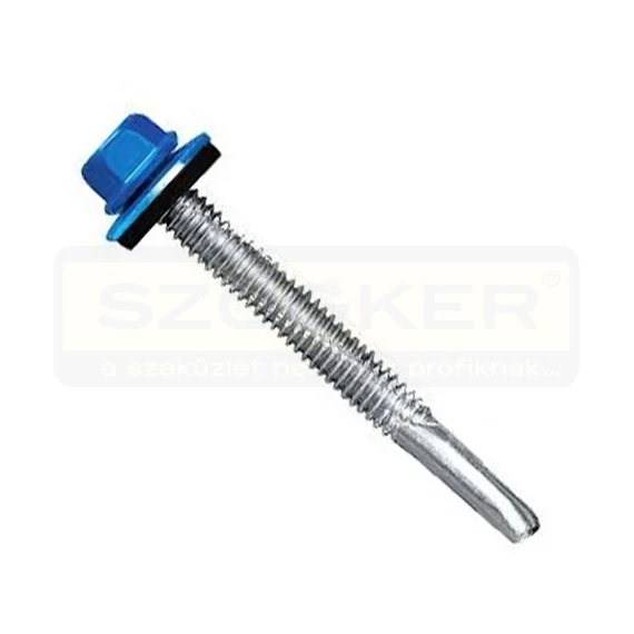 L.CSAV.FÁHOZ ÖNF. HLF D4.8*35 ALÁTÉTES KÉK EPDM IMPORT-ODT RAL5010