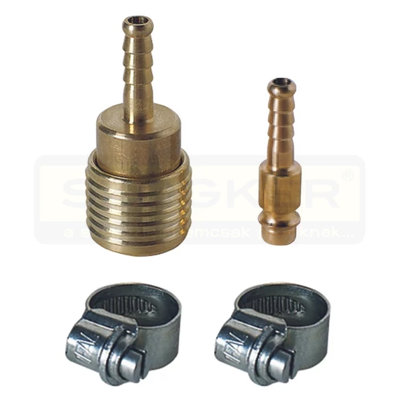 TÖMLŐCSATLAKOZÓ KÉSZLET 6mm 4RÉSZES KWB 4139500