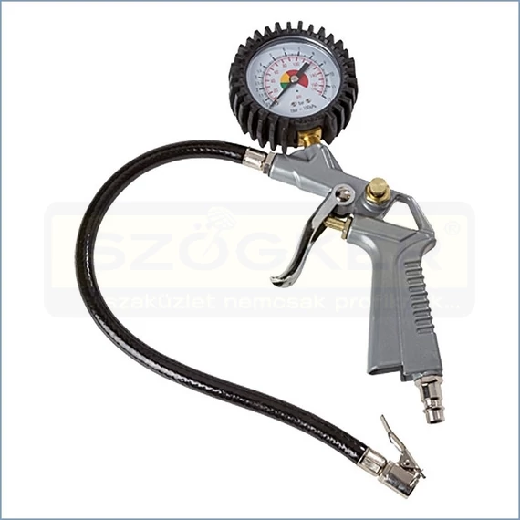 KERÉKFUVATÓ PISZTOLY ÓRÁS LÉGTECHNIKÁHOZ 0-8BAR Z-TOOLS 060102-0027