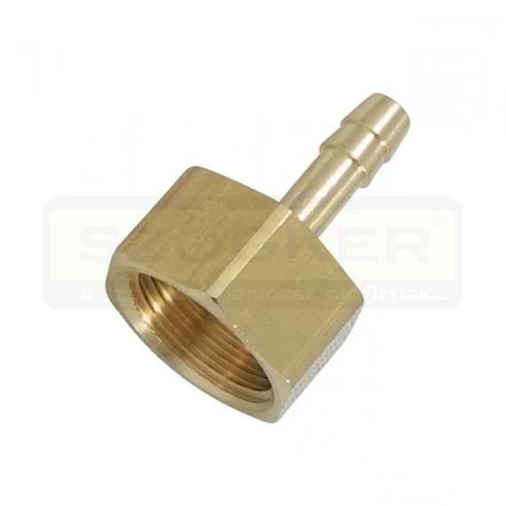 TÖMLŐVÉGES BELSŐMENETES CSATLAKOZÓ 1/2c 6mm SÁRGARÉZ RECTUS GI21/06