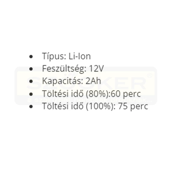AKKUMULÁTOR 12V FFGroup BLI 12V/2Ah, 2Ah F.F.GROUP 41310