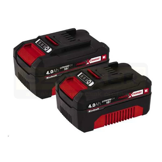 AKKUMULÁTOR CSOMAG 18V PXC-TWINPACK 2DB 4Ah EINHELL 4511489