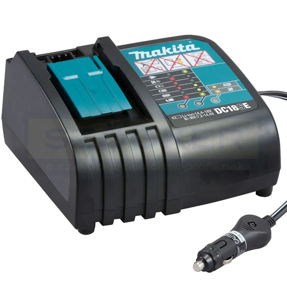 MAKITA 194621-9 AKKUMULÁTOR TÖLTŐ AUTÓS DC18SE 14,4-18V LXT LI-ION