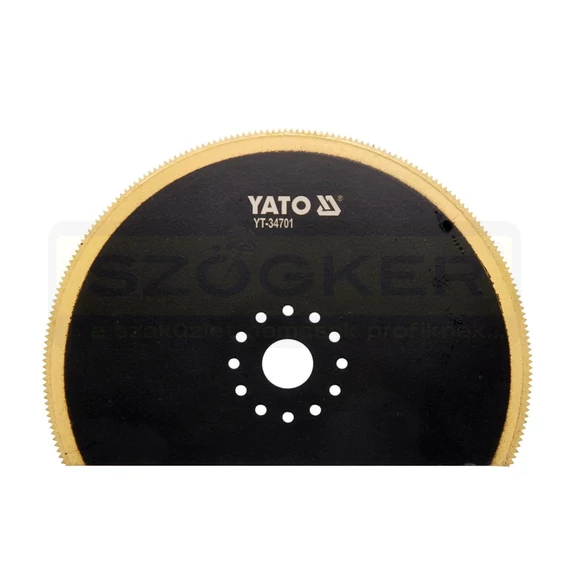 YATO 34701 MERÜLŐFŰRÉSZLAP MULTIGÉPHEZ 100 MM FÉM, FA
