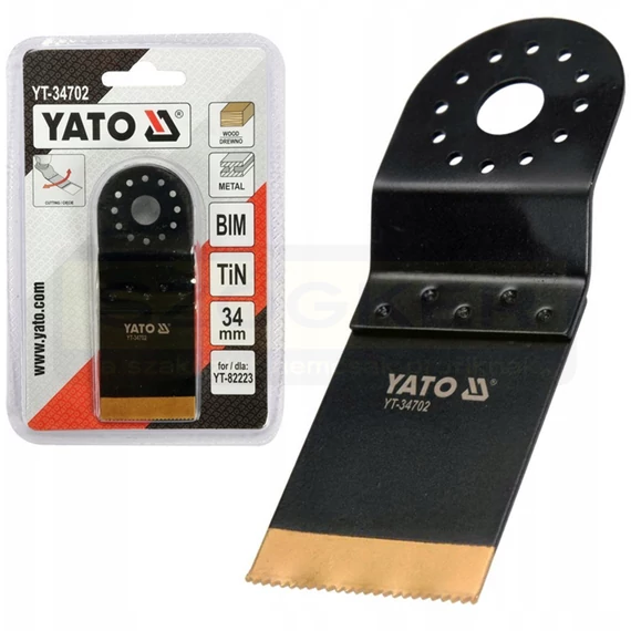YATO 34702 MERÜLŐFŰRÉSZLAP MULTIGÉPHEZ 90 MM FÉM, FA