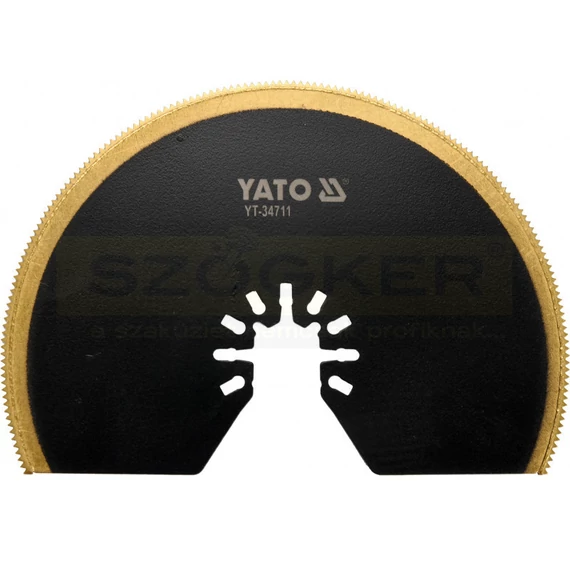 YATO 34711 MERÜLŐFŰRÉSZLAP MULTIGÉPHEZ 100 MM FÉM, FA