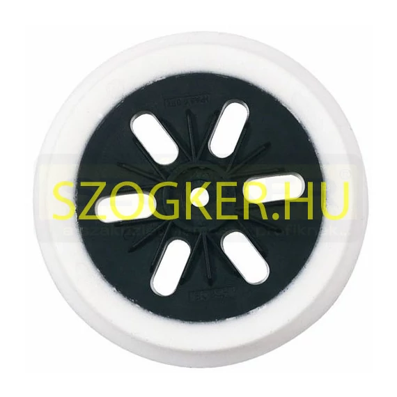 BOSCH 2608601119 CSISZOLÓTÁNYÉR D125 KEMÉNY GEX 12 EXCENTERCSISZOLÓHOZ