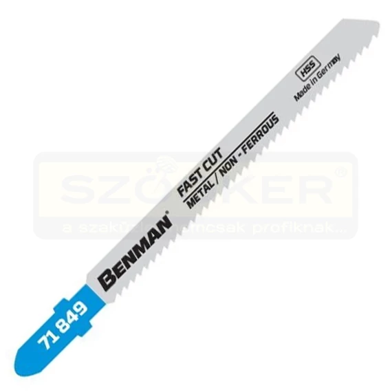 DEKOPÍR FŰRÉSZLAP FÉMRE 100mm FÉM SZÍNESFÉM, BENMAN 71849DARABRA