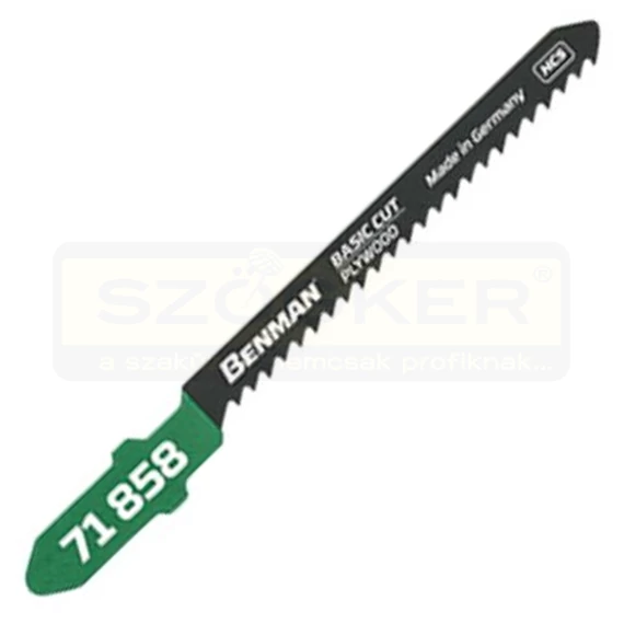DEKOPÍR FŰRÉSZLAP FÁRA 100mm PUHA FA BENMAN 71858DARABRA