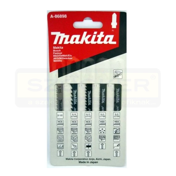 MAKITA A-85232 DEKOPÍR FŰRÉSZLAP FÁRA 100mm B-8 5DB/CSOMAG Z8