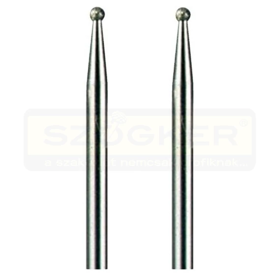 DREMEL 26157103JA GYÉMÁNTCSISZOLÓ D2,0 GÖMB 7103  D2,4mm SZÁR 2DB/CS.