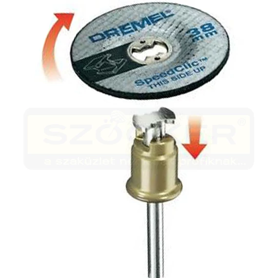 DREMEL 2615S411JA CSISZOLÓKORONG D30 P060 SC411 06DB/CS.