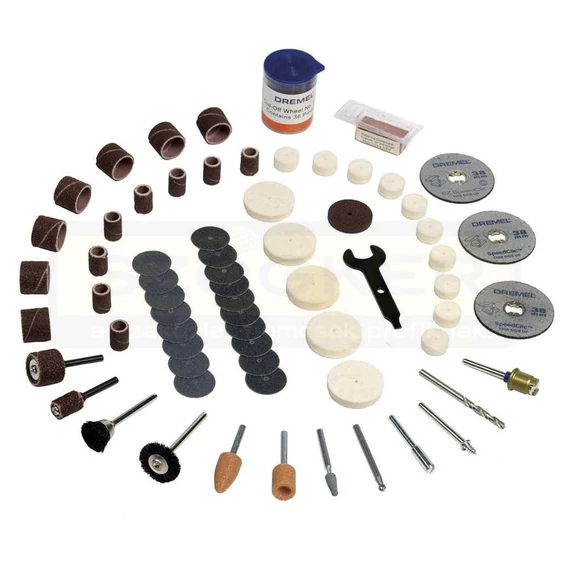 DREMEL 2615S723JA DREMEL TARTOZÉK KÉSZLET 723 100DB-OS
