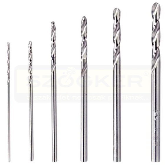 DREMEL 2615062832 FÚRÓKÉSZLET 0,8-3,2/7DB 628  FA V.LÁGY FÉMEKHEZ