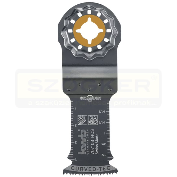 MERÜLŐ FŰRÉSZLAP 32mm MULTIFUNKCIÓS KISGÉPHEZ KWB 49707103
