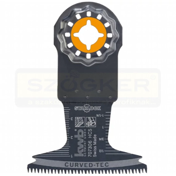 MERÜLŐ FŰRÉSZLAP 65*40mm MULTIFUNKCIÓS KISGÉPHEZ KWB 49707306
