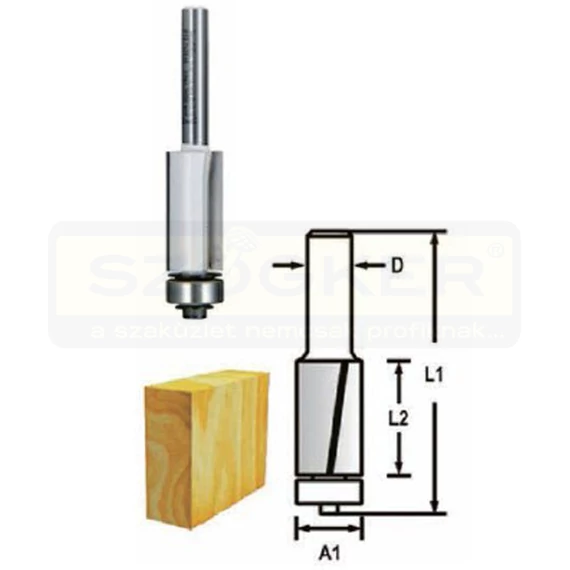 MAKITA D-47721 FELSŐMARÓ SZINTBEMARÓ D9,5 8SZÁR CSAPÁGYAS