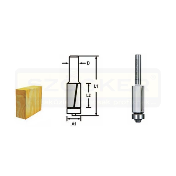 MAKITA D-47743 FELSŐMARÓ SZINTBEMARÓ D1,7 8SZÁR CSAPÁGYAS