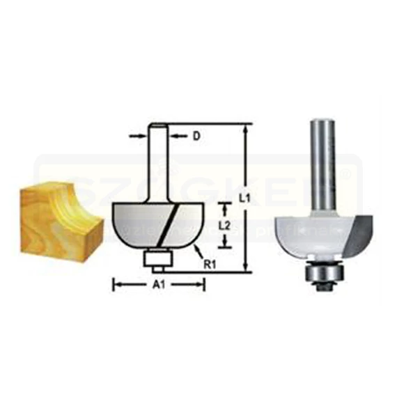 MAKITA D-48795 FELSŐMARÓ HOLKER D25,4 6SZÁR CSAPÁGYAS