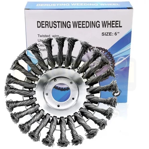 DAMILFEJ dróttárcsa 150/25,4mm Térkőtisztító UNIVERZÁLIS IMPORT 02581
