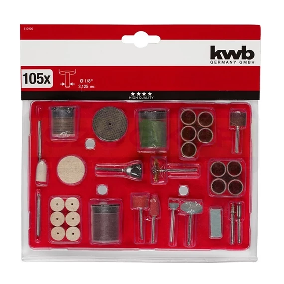 CSISZOLÓ ÉS POLÍR KÉSZL. 105DB MULTIFUNKCIÓS GÉPHEZ KWB 49510900