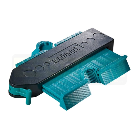 WOLFCRAFT 6949000 KONTÚRÁTJELÖLŐ MÁSOLÓSABLON 130mm RÖGZÍTHETŐ LAMELLÁS